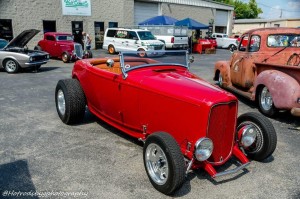 Chris Staneck and his sweet roadster from Ohio received the Shelby's Hot Roundup Pick.