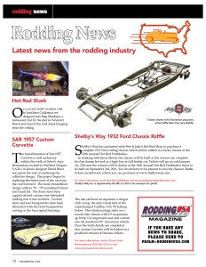 Shelby’s Way with Pete & Jakes 1932 Ford Chassis Giveaway 2016